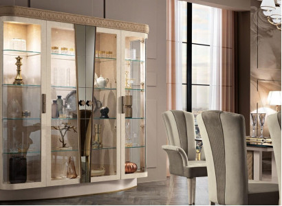 Showcases Living room Cabinets Sideboard Wardrobe Classic Display case Shelf Glass new