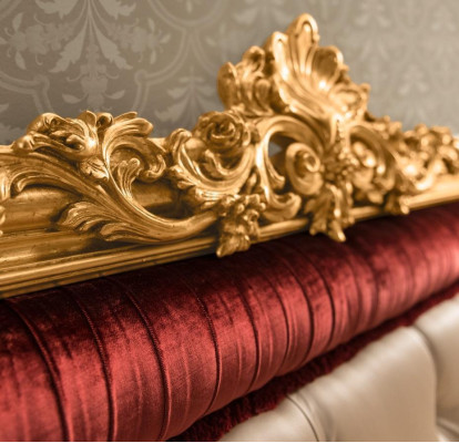 Bed Bedroom Set Design Luxury Beds new Baroque Furniture 2x Bedside table 3pcs.