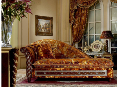 Luxury Sofa Chaise Longues Lounger Chaise Antique Style Upholstery Baroque Rococo Classic