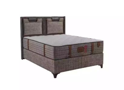 Boxspring Beds Upholstered bed Design Hotel Double bed Luxury Design 200x200cm