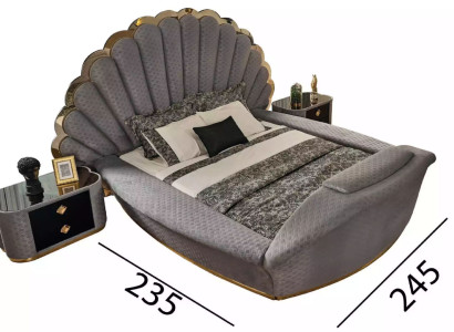 Luxury Bed Design Beds Furniture Double bed Bedroom Royal 200x200 cm