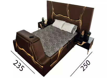 Design Bed Upholstery Beds Double bed Marriage Furniture Luxury Bedroom Bed Frame