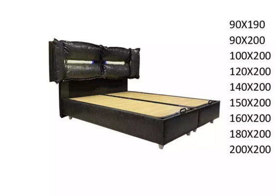 Wood Design Bed Double Luxury Marriage Modern Hotel Frame Sleep Room Beds