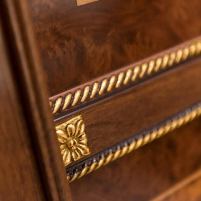 Wardrobe Wooden Cabinet Wardrobe Solid Bedroom Furniture Italy Real wood