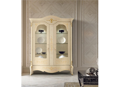 Luxury Display case Cupboard Classic Showcases Living room Cabinets Sideboard Wood new