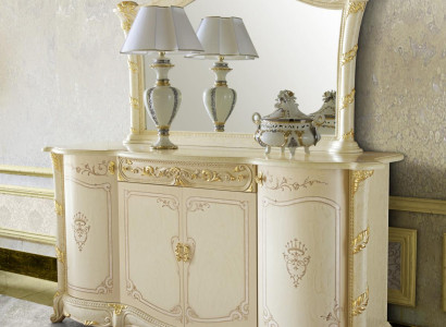 Chest of drawers Mirror Stool Complete Set Chest of drawers Bedroom Furniture 2pcs. Console new
