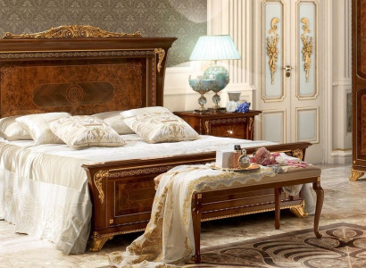 Luxury Group Suite new Bed 2x Bedside table 3 pcs. Bedroom set