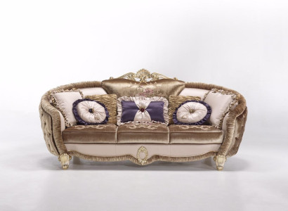 Classic Upholstery 3 Seater Textile Couches Textile Sofa Sofa Three Seater Couch new