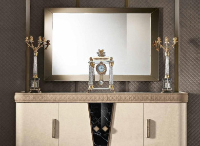 Chest of drawers with Mirror Wood Chests of drawers Furniture Wardrobe Bedroom Luxury Sideboard new
