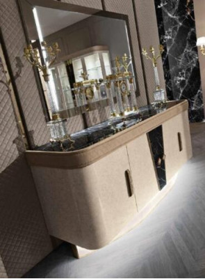 Chest of drawers with Mirror Wood Chests of drawers Furniture Wardrobe Bedroom Luxury Sideboard new