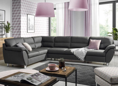 Living landscape Sofa bed U-shape Fabric Textile Sofa Couch Upholstery Corner