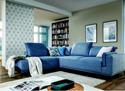 Corner sofa Sofa bed Upholstery Corner Couch Seat Upholstery Suite bed base Fabric new