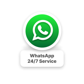 whatsapp 24/7 service